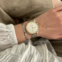 CLUSE Minuit Multifunction|Minuit^Minuit Multifunction Watch Steel, Bicolour