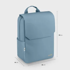 CLUSE Nuitée^Nuitée 2.0 Backpack, Steel Blue, Gold Colour