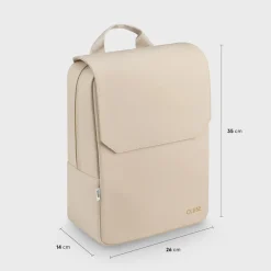CLUSE Nuitée^Nuitée Backpack, Beige, Gold Colour