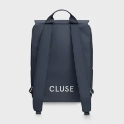 CLUSE Nuitée^Nuitée Backpack, Dark Blue, Silver Colour