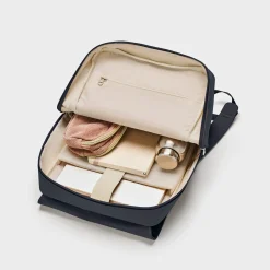 CLUSE Nuitée^Nuitée Backpack, Dark Blue, Silver Colour