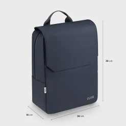 CLUSE Nuitée^Nuitée Backpack, Dark Blue, Silver Colour