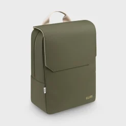 CLUSE Nuitée^Nuitée Backpack, Dark Green Beige, Gold Colour