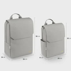 CLUSE Nuitée Petite^Nuitée Petite Backpack, Light Grey, Gold Colour