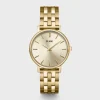 CLUSE Montres Or|Pavane Petite^Pavane Petite 2.0 Steel Watch, Full Gold Colour