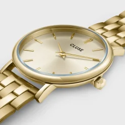 CLUSE Montres Or|Pavane Petite^Pavane Petite 2.0 Steel Watch, Full Gold Colour