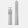 CLUSE Voir Bracelets De La Tétragone|Voir Bracelets De La Tétragone Multifunction^Strap 16 mm Leather Grey, Rose Gold Colour