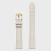 CLUSE Voir Bracelets De Fluette|Voir Bracelets De Gracieuse Petite^Strap 14 mm Leather Marshmallow Croco, Gold Colour