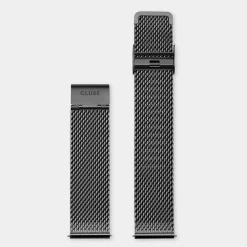 CLUSE Voir Bracelets De Aravis Chrono|Voir Bracelets De Aravis^Strap 20 mm Mesh Black