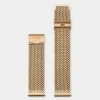 CLUSE Voir Bracelets De Aravis Chrono|Voir Bracelets De Aravis^Strap 20 mm Mesh Gold Colour