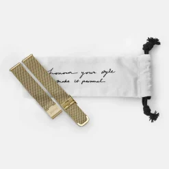 CLUSE Voir Bracelets De La Tétragone|Voir Bracelets De La Tétragone Multifunction^Strap 16 mm Mesh Gold Colour