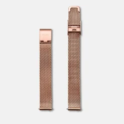 CLUSE Voir Bracelets De Boho Chic Petite|Voir Bracelets De Féroce Mini^Strap 12 mm Mesh Rose Gold Colour