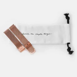 CLUSE Voir Bracelets De Boho Chic|Voir Bracelets De Féroce^Strap 18 mm Mesh Rose Gold Colour