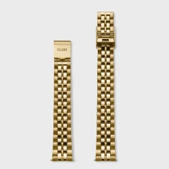 CLUSE Voir Bracelets De Fluette|Voir Bracelets De Gracieuse Petite^Strap 14 mm Steel 5-Link, Full Gold