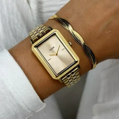 CLUSE Voir Bracelets De Fluette|Voir Bracelets De Gracieuse Petite^Strap 14 mm Steel 5-Link, Full Gold