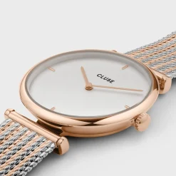 CLUSE Montres Rose Gold|Triomphe^Triomphe Mesh Bicolour