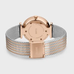 CLUSE Montres Rose Gold|Triomphe^Triomphe Mesh Bicolour
