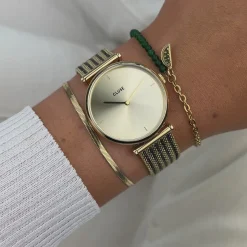 CLUSE Montres Or|Triomphe^Triomphe Mesh Full Gold Colour
