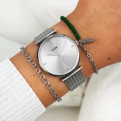 CLUSE Montres Argent|Triomphe^Triomphe Mesh Full Silver Colour