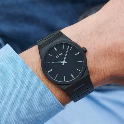 CLUSE Montres Noir|Montres Noir^Vigoureux Steel Full Black