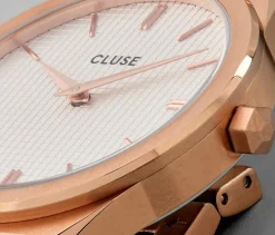 CLUSE Montres Rose Gold|Vigoureux^Vigoureux Steel White, Rose Gold Colour
