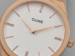 CLUSE Montres Rose Gold|Vigoureux^Vigoureux Steel White, Rose Gold Colour